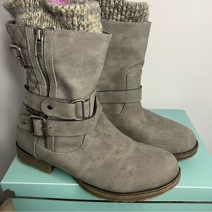 Justfab Shoes Justfab Nafise Boots Size 6